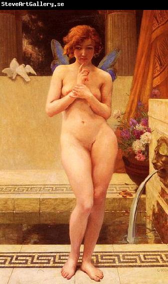 Guillaume Seignac Nymph at the Fountain